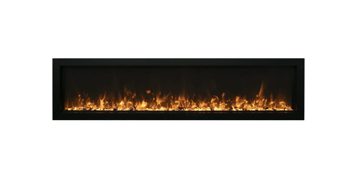 Amantii Symmetry Xtraslim Smart Built In Electric Fireplace