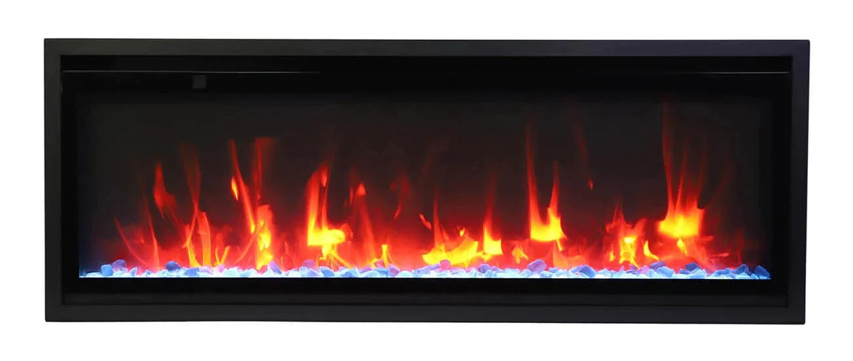 Amantii Symmetry Xtraslim Smart Built In Electric Fireplace